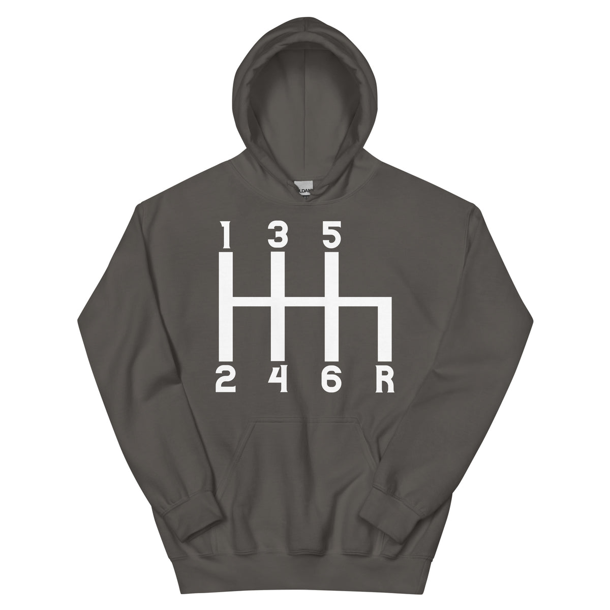 Gear Shift 1-3-5-2-4-6-R Unisex Hoodie