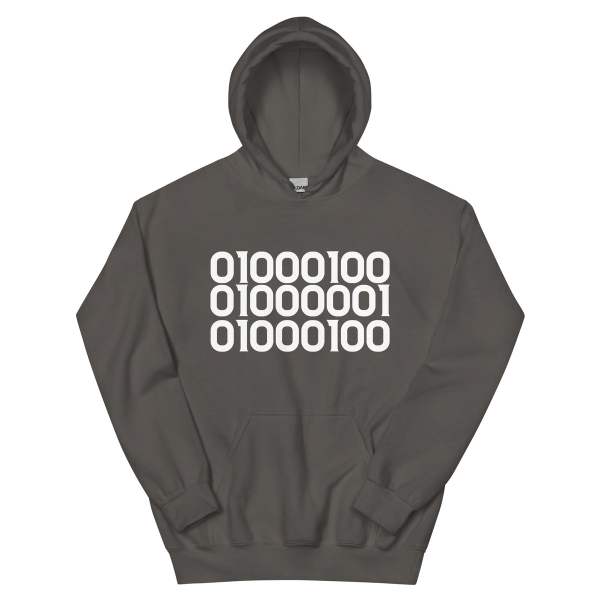 DAD in Binary Unisex Hoodie