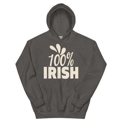 100% Irish Unisex Hoodie