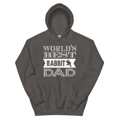 World's Best Rabbit Dad Unisex Hoodie