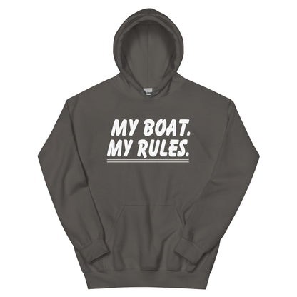 My Boat, My Rules Unisex Hoodie