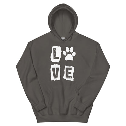 Love Paw Unisex Hoodie