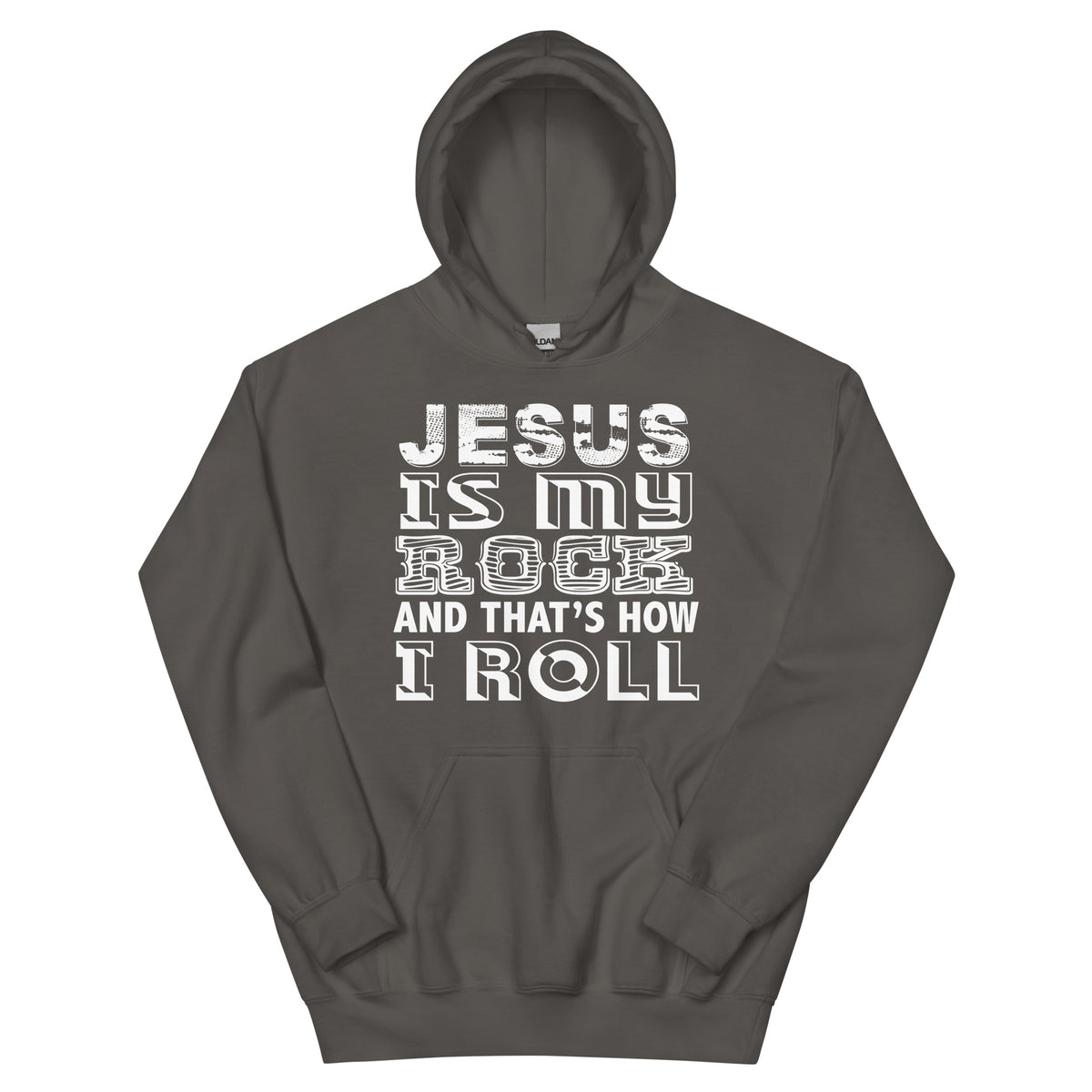 Jesus Is My Rock and That's How I Roll Unisex Hoodie
