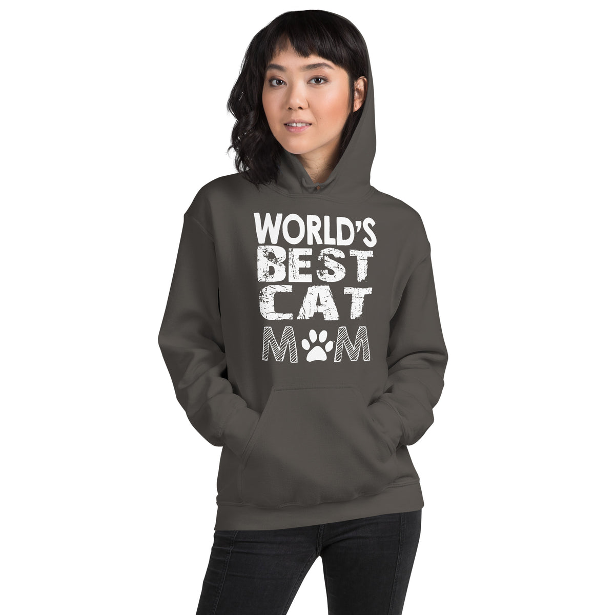 World's Best Cat Mom Unisex Hoodie