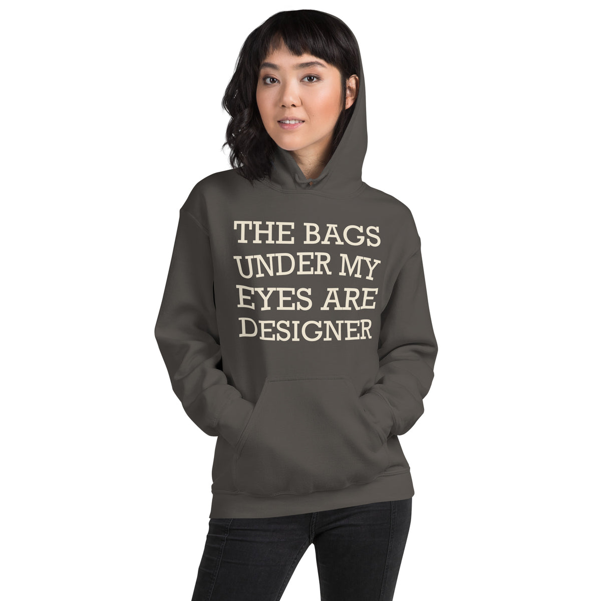 The Bags Under My Eyes Are Designer Unisex Hoodie