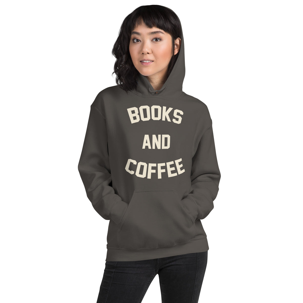 Books and Coffee Unisex Hoodie