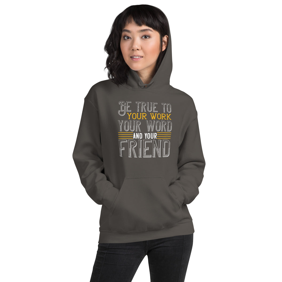 Be True to Your Work, Your Word and Your Friend St. Patrick's Day Unisex Hoodie
