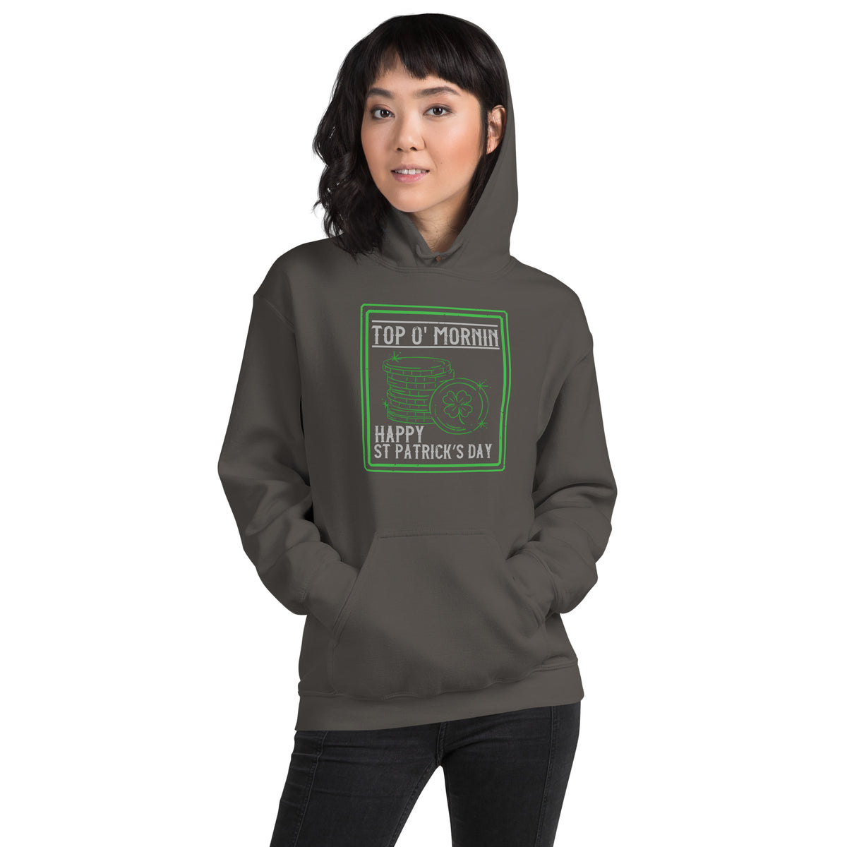 Top O' Mornin' Happy St. Patrick's Day Unisex Hoodie