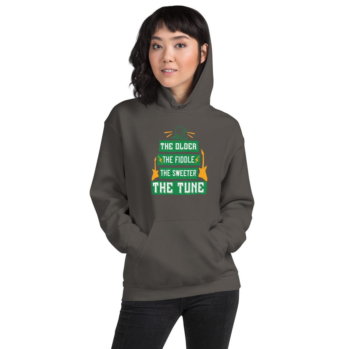 The Older the Fiddle, the Sweeter the Tune St. Patrick's Day Unisex Hoodie