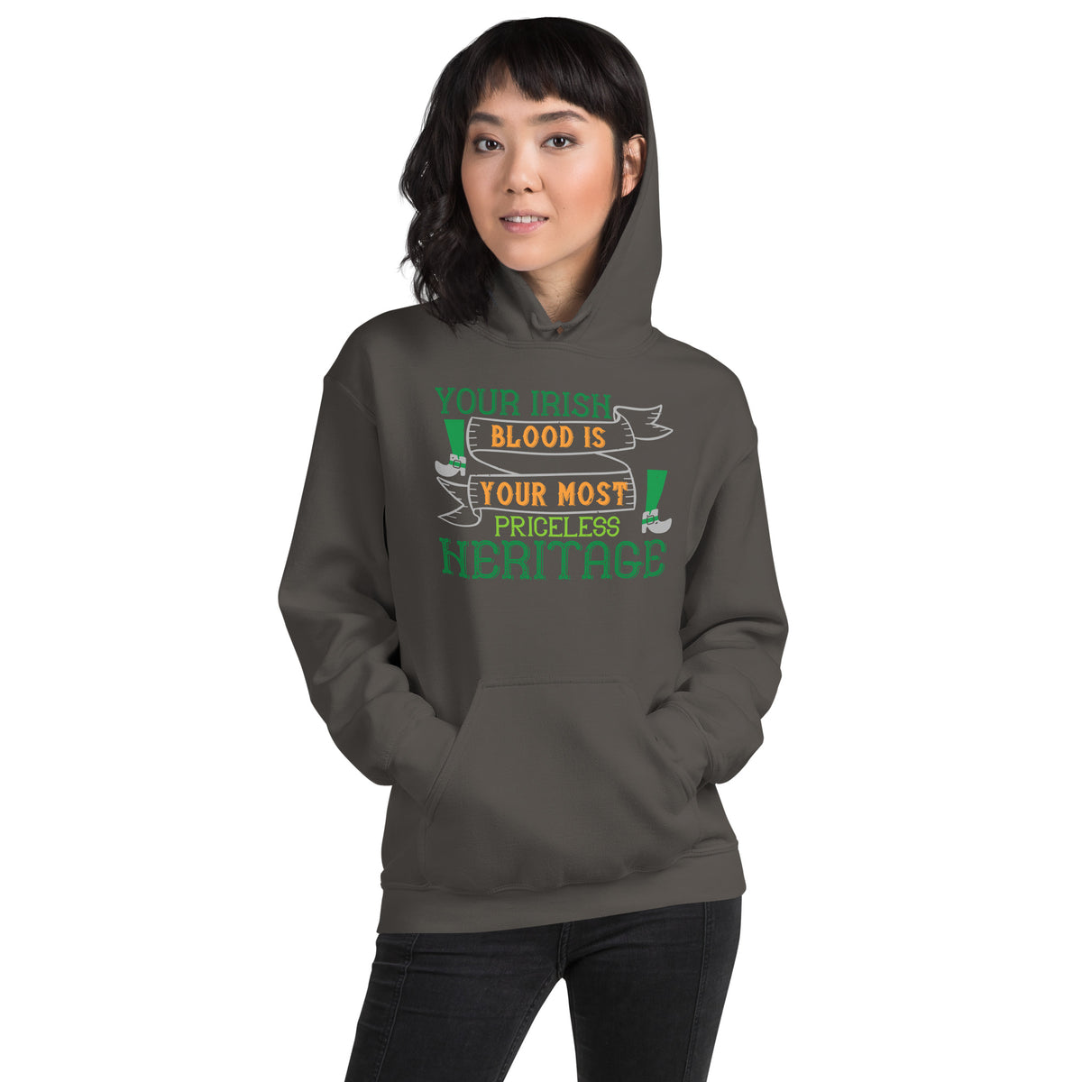 Your Irish Blood Is Your Most Priceless Heritage St. Patrick's Day Unisex Hoodie