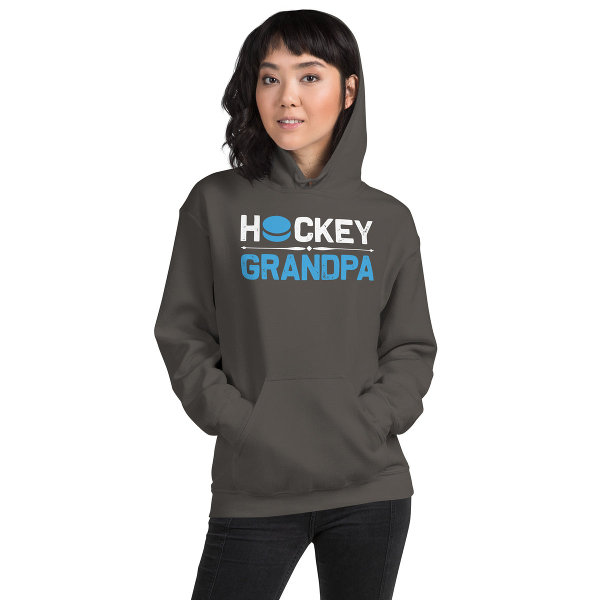 Hockey Grandpa Unisex Hoodie