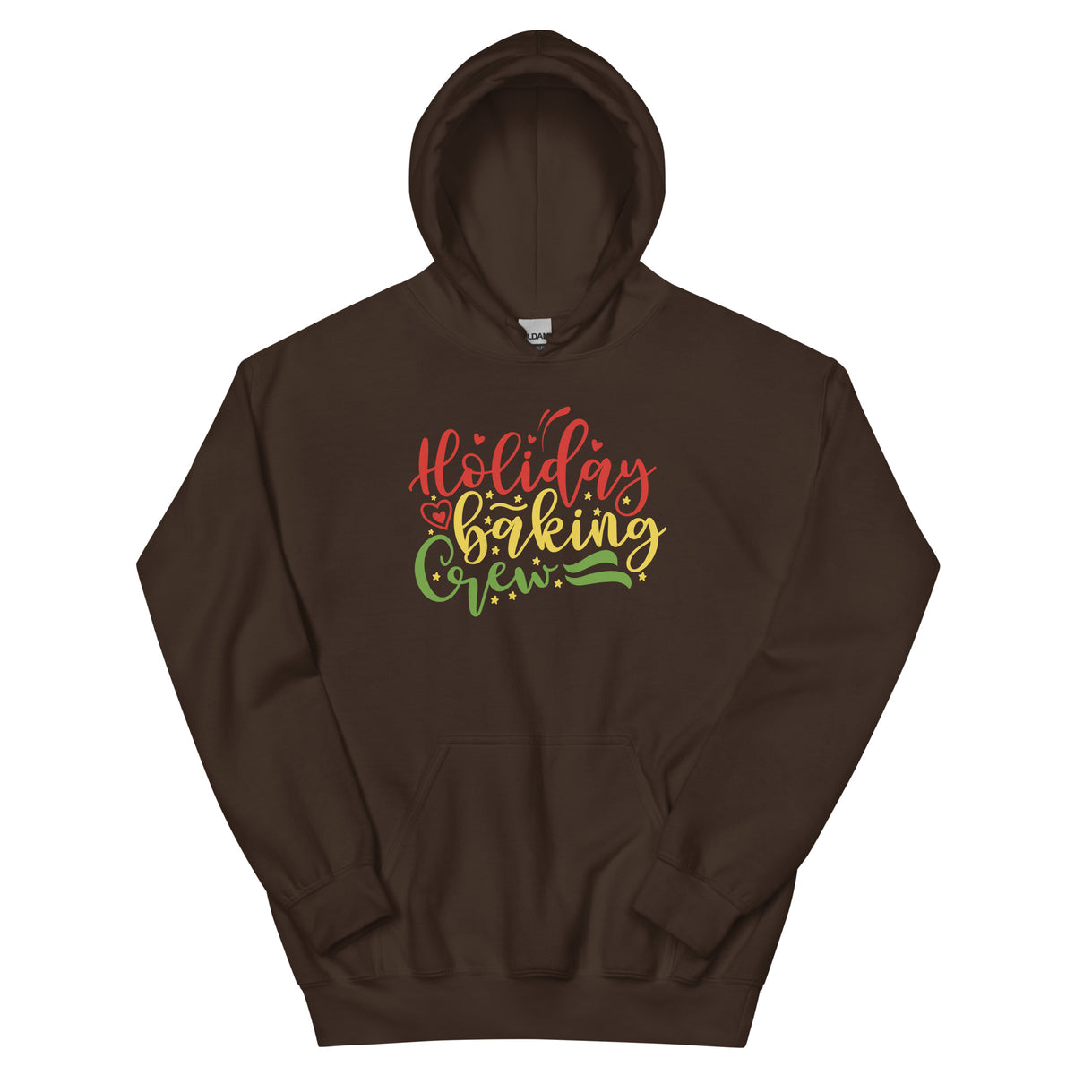 Holiday Baking Crew Christmas – Festive Script Unisex Hoodie