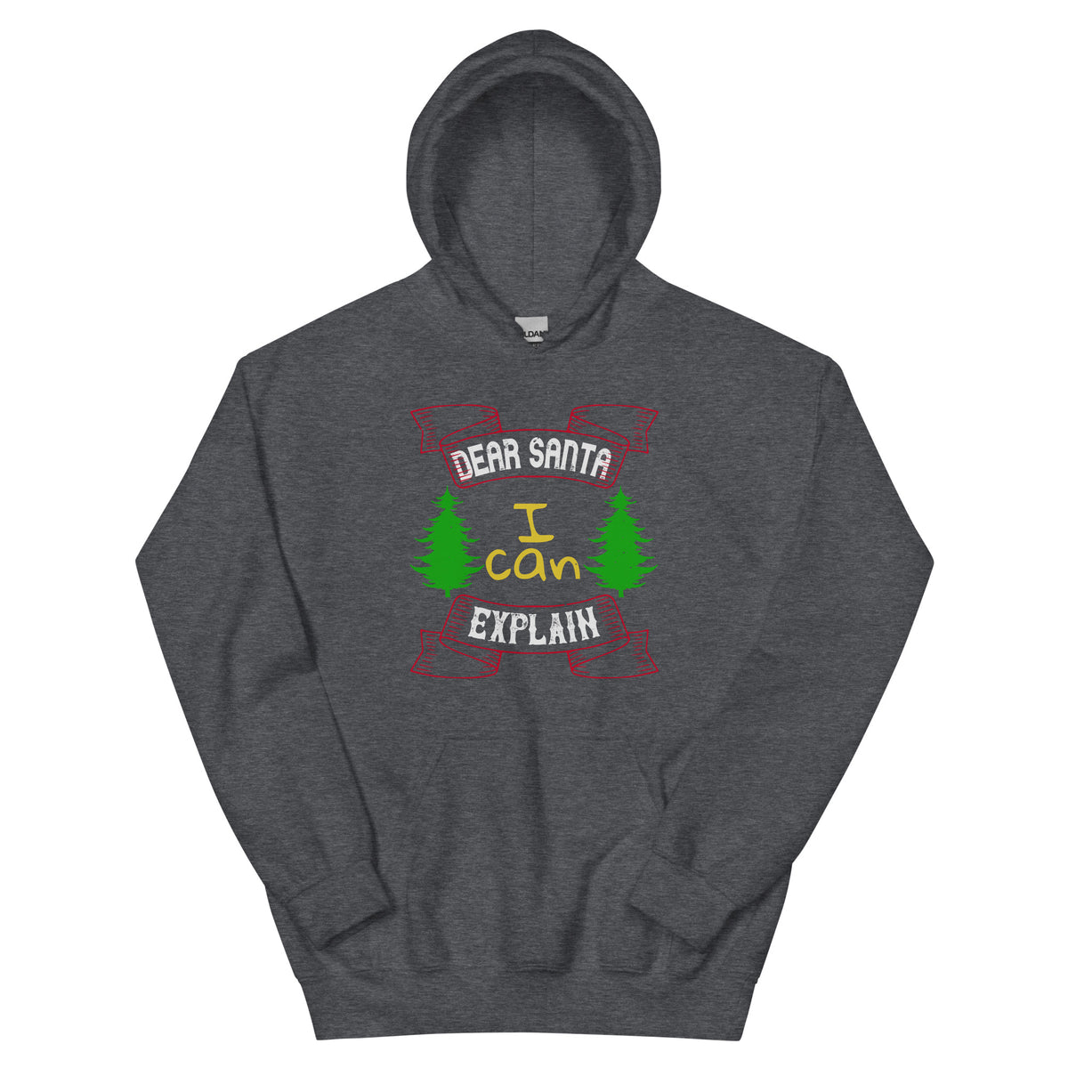 Dear Santa I Can Explain Christmas Unisex Hoodie