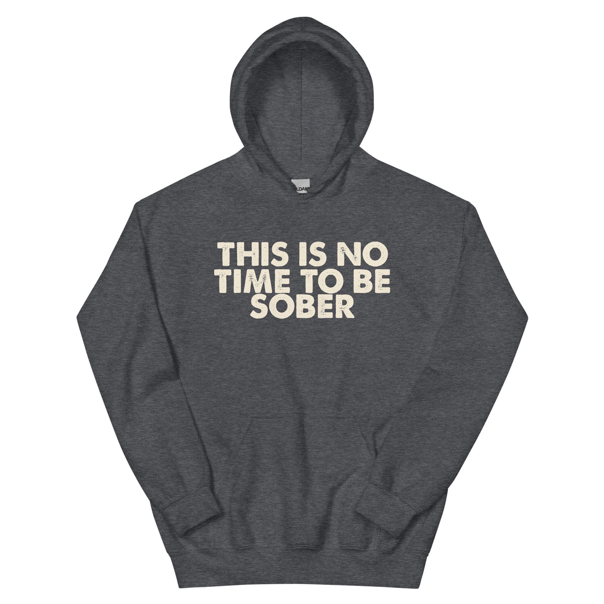 This Is No Time to Be Sober Unisex Hoodie