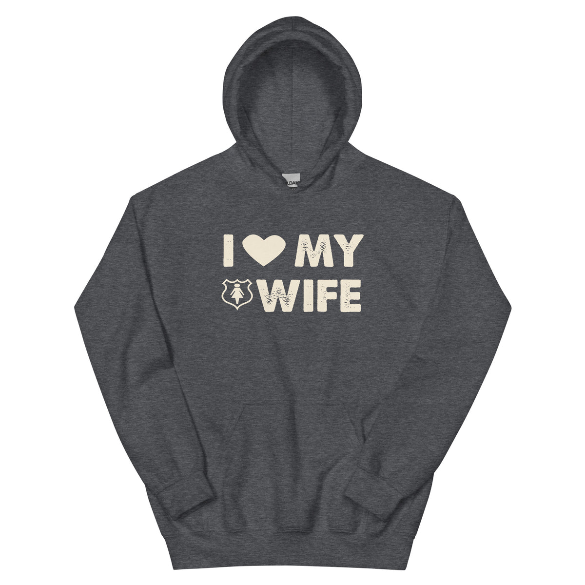 I Love My Wife Unisex Hoodie