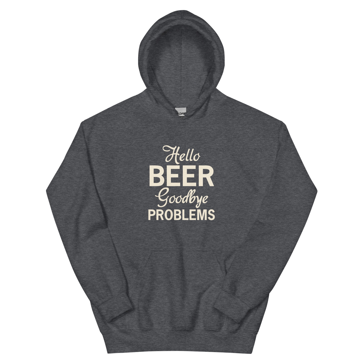 Hello Beer, Goodbye Problems Unisex Hoodie