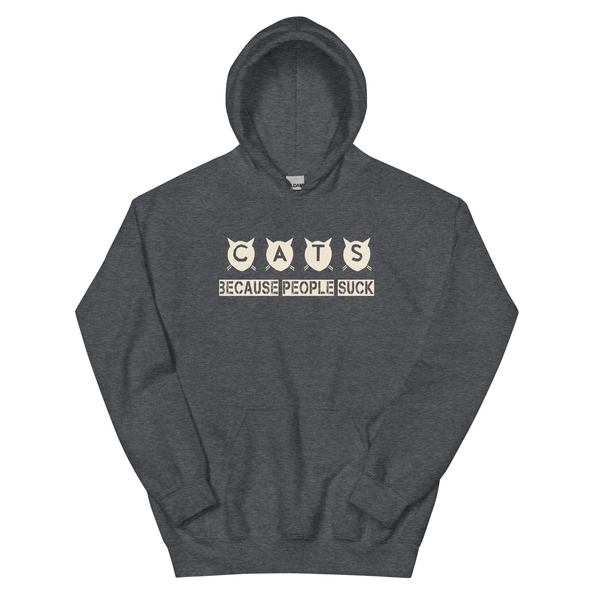 Cats Because People Suck Unisex Hoodie