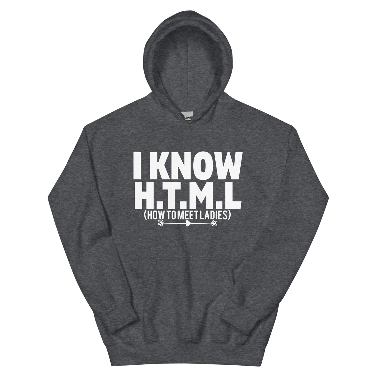 I Know H.T.M.L. How to Meet Ladies Unisex Hoodie