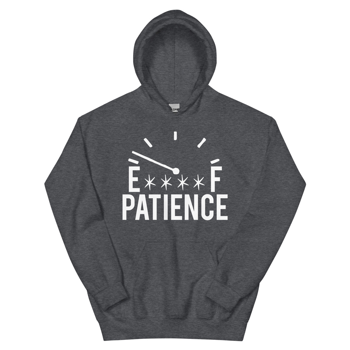 Out of Patience Gauge Unisex Hoodie