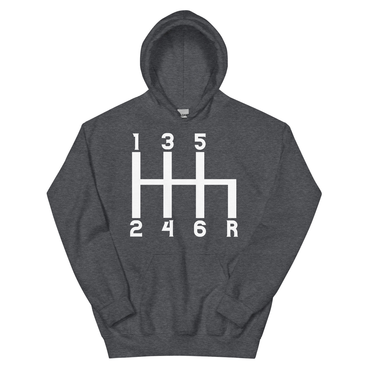 Gear Shift 1-3-5-2-4-6-R Unisex Hoodie