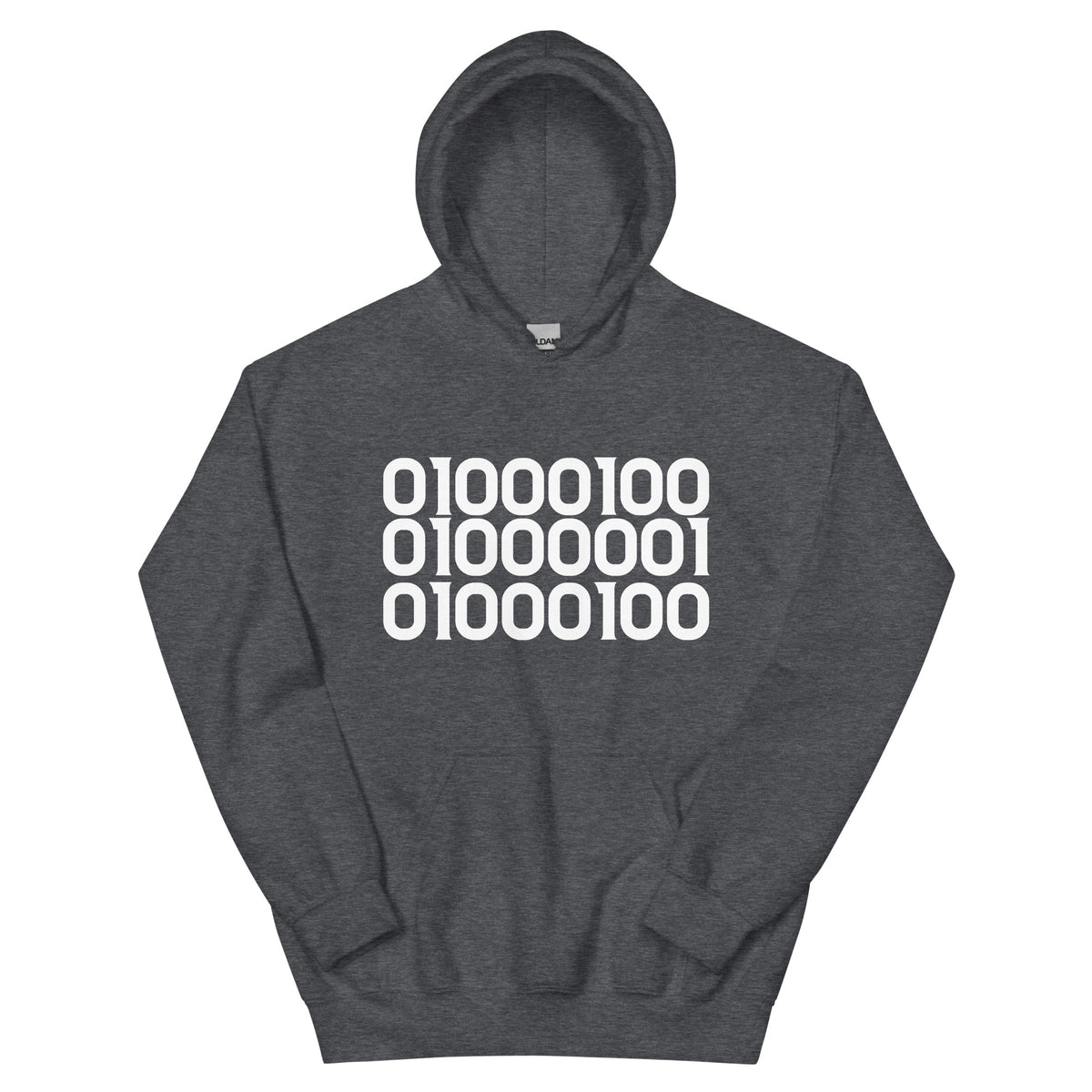 DAD in Binary Unisex Hoodie