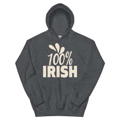 100% Irish Unisex Hoodie