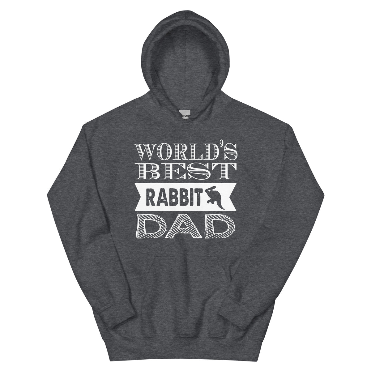 World's Best Rabbit Dad Unisex Hoodie