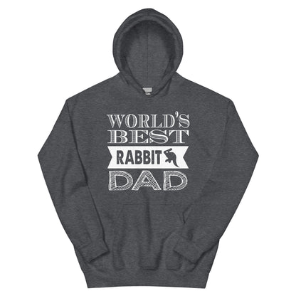World's Best Rabbit Dad Unisex Hoodie