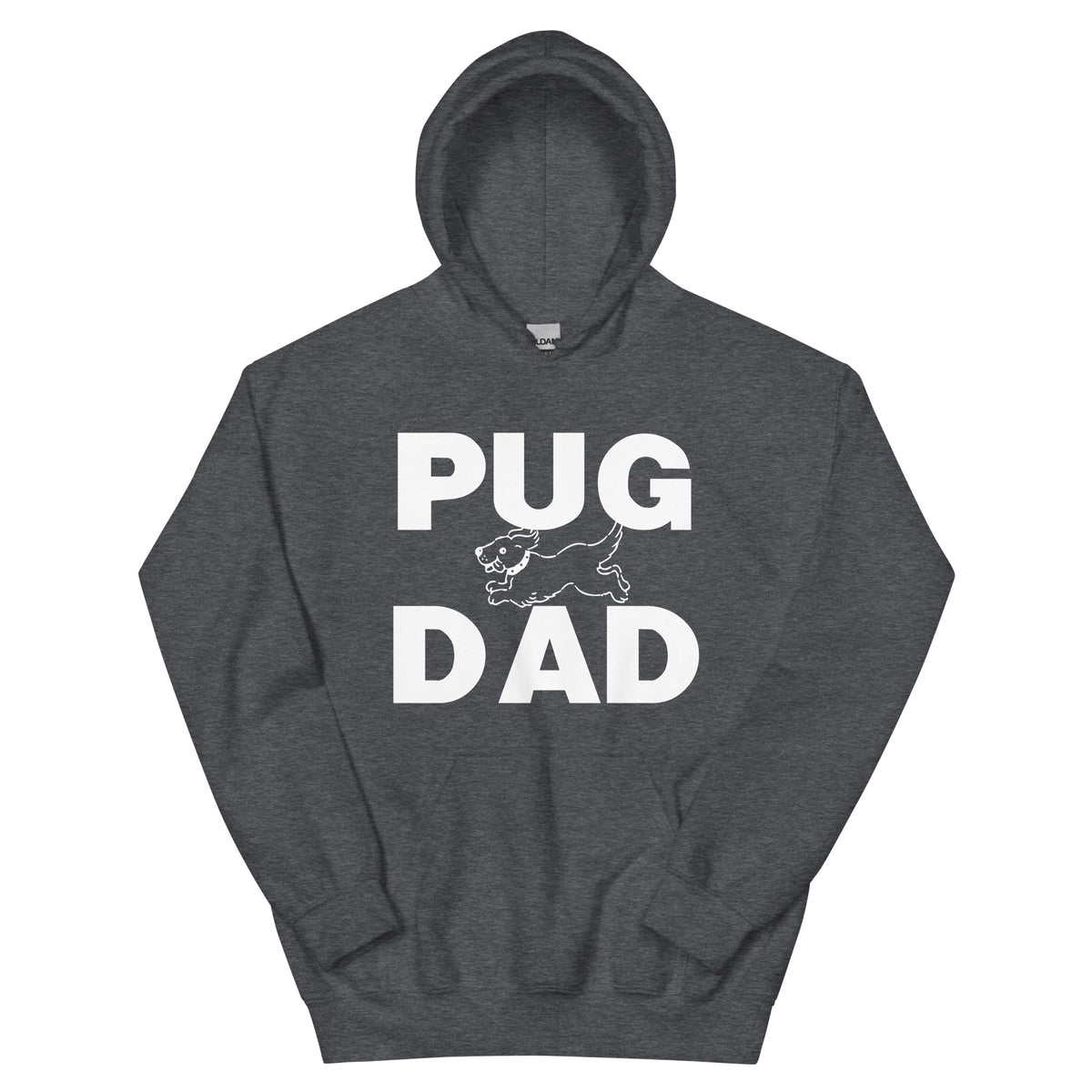 Pug Dad Unisex Hoodie