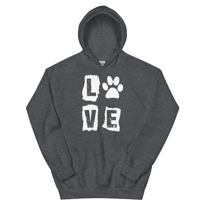 Love Paw Unisex Hoodie