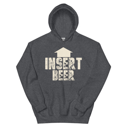 Insert Beer Unisex Hoodie