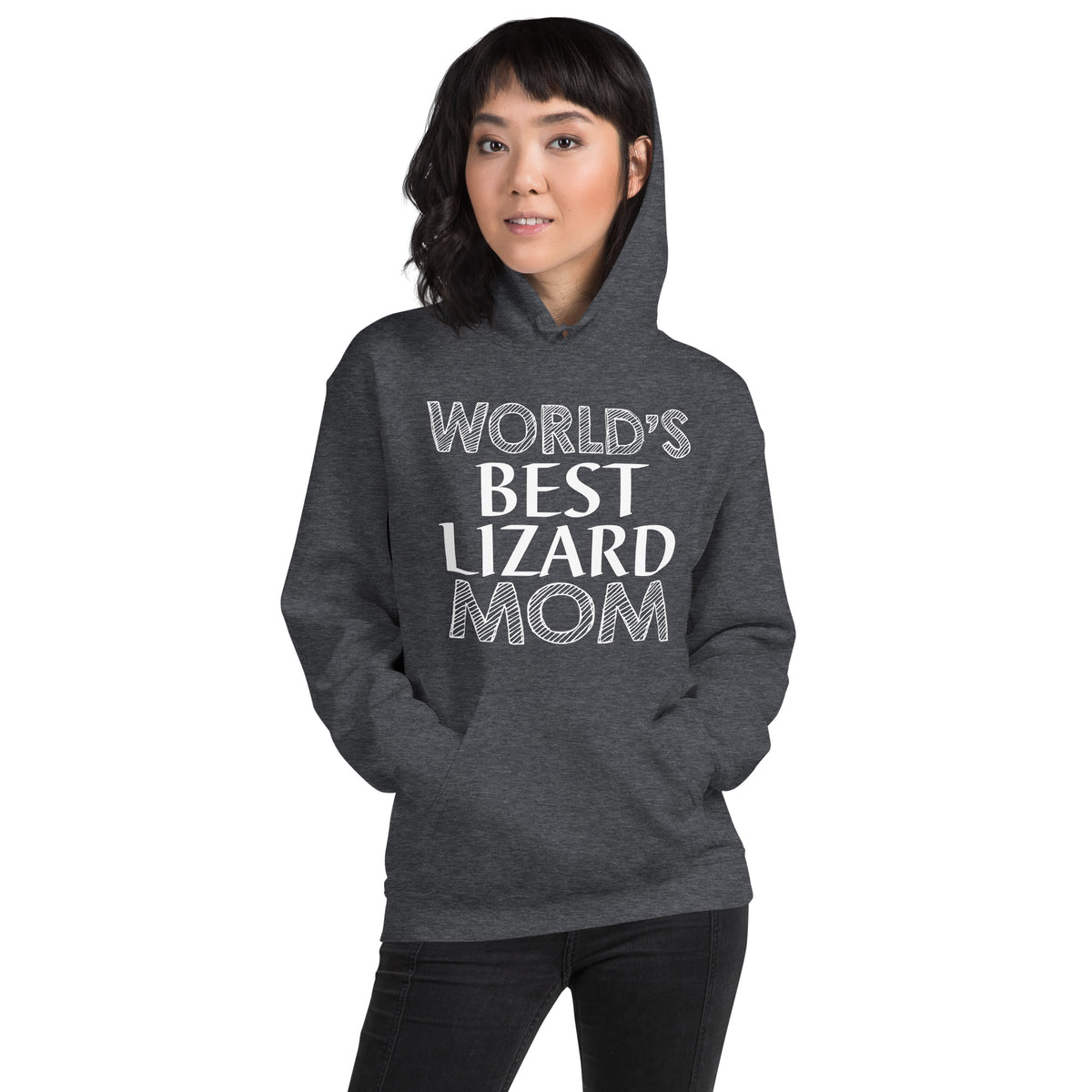 World's Best Lizard Mom Unisex Hoodie