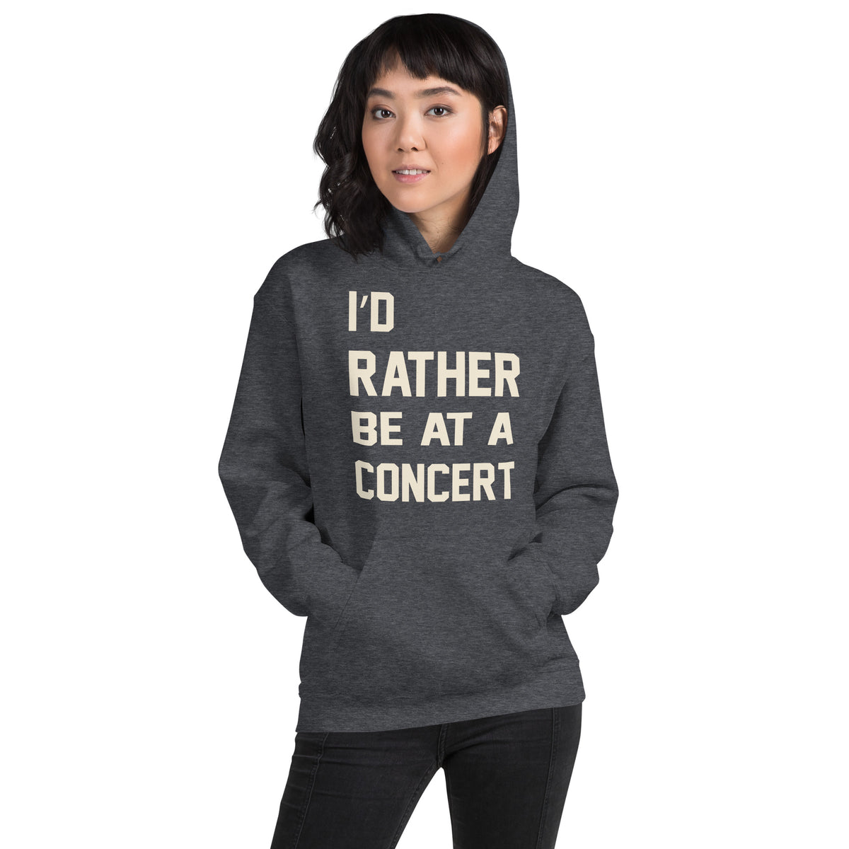 I'd Rather Be at a Concert Unisex Hoodie