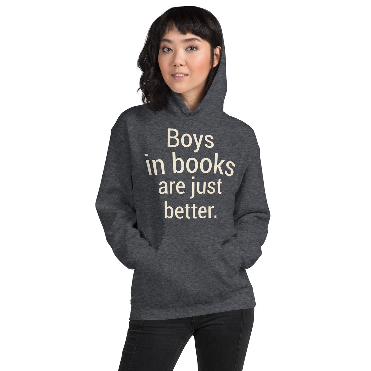 Boys in Books Are Just Better Unisex Hoodie