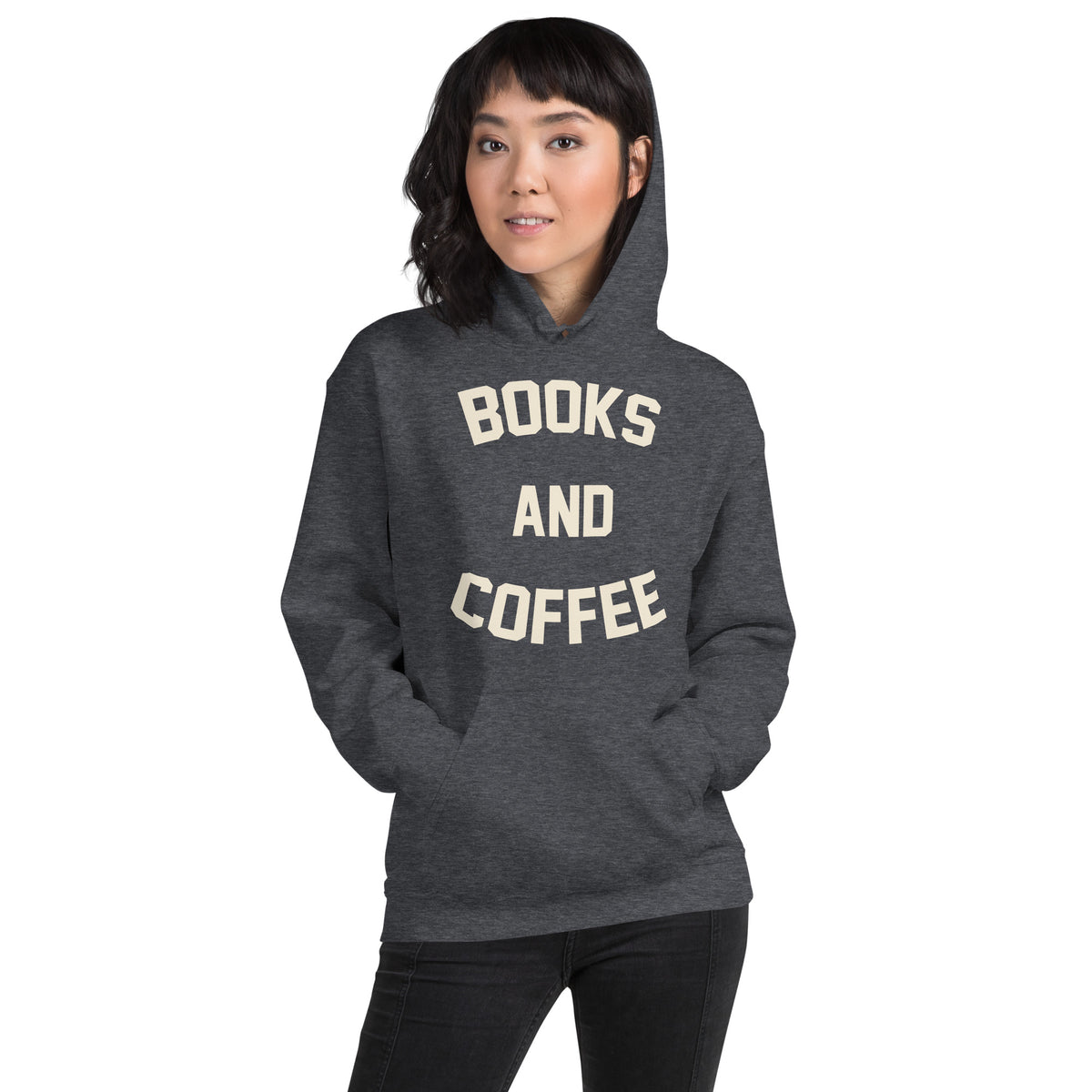 Books and Coffee Unisex Hoodie