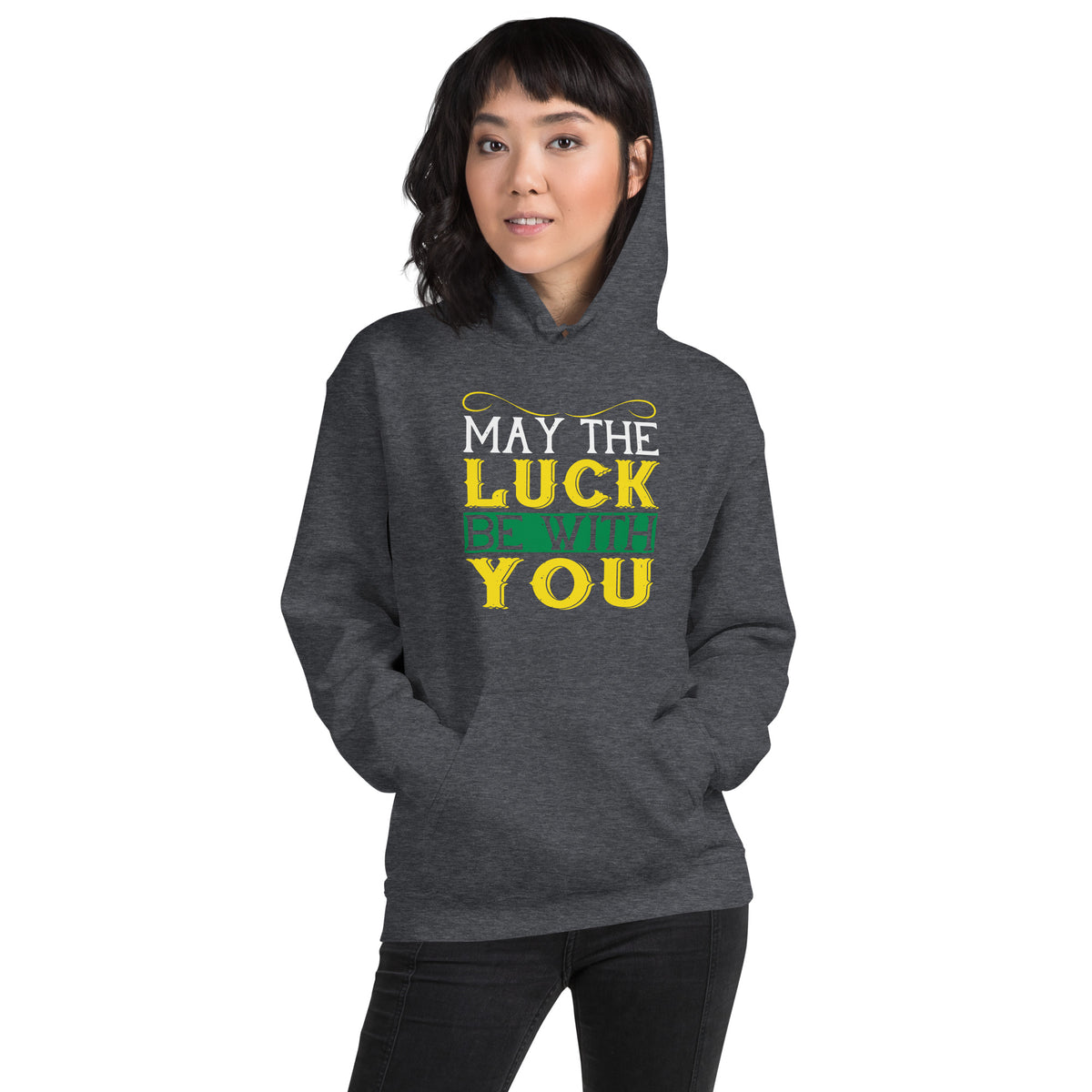 May the Luck Be With You St. Patrick's Day Unisex Hoodie
