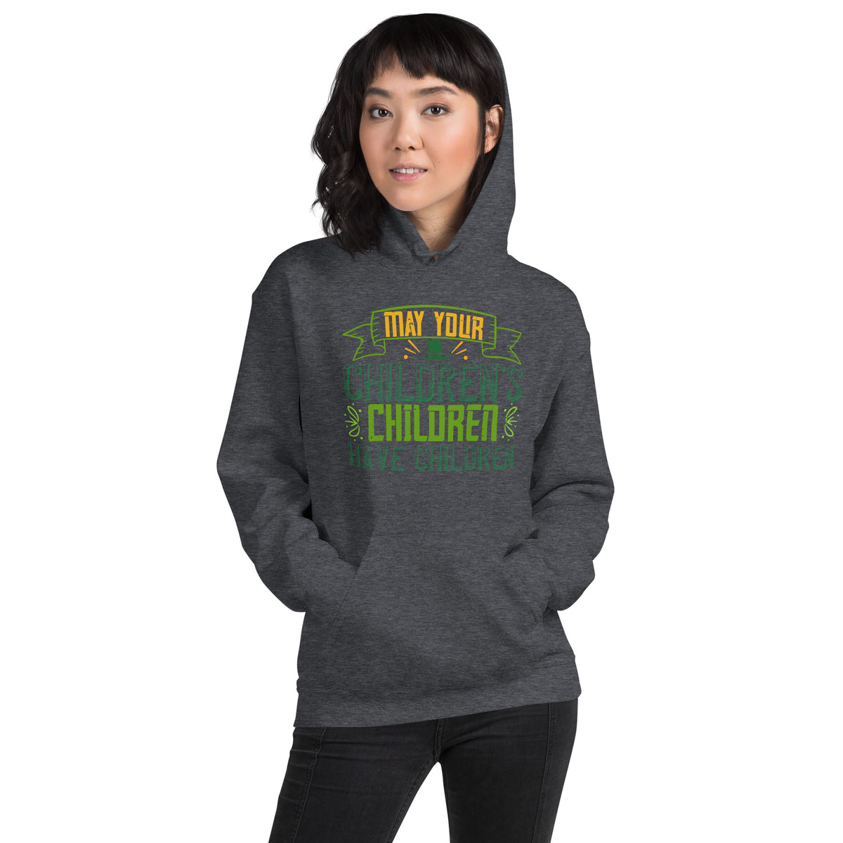 May Your Children's Children Have Children St. Patrick's Day Unisex Hoodie
