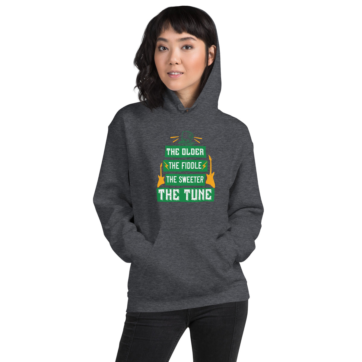 The Older the Fiddle, the Sweeter the Tune St. Patrick's Day Unisex Hoodie