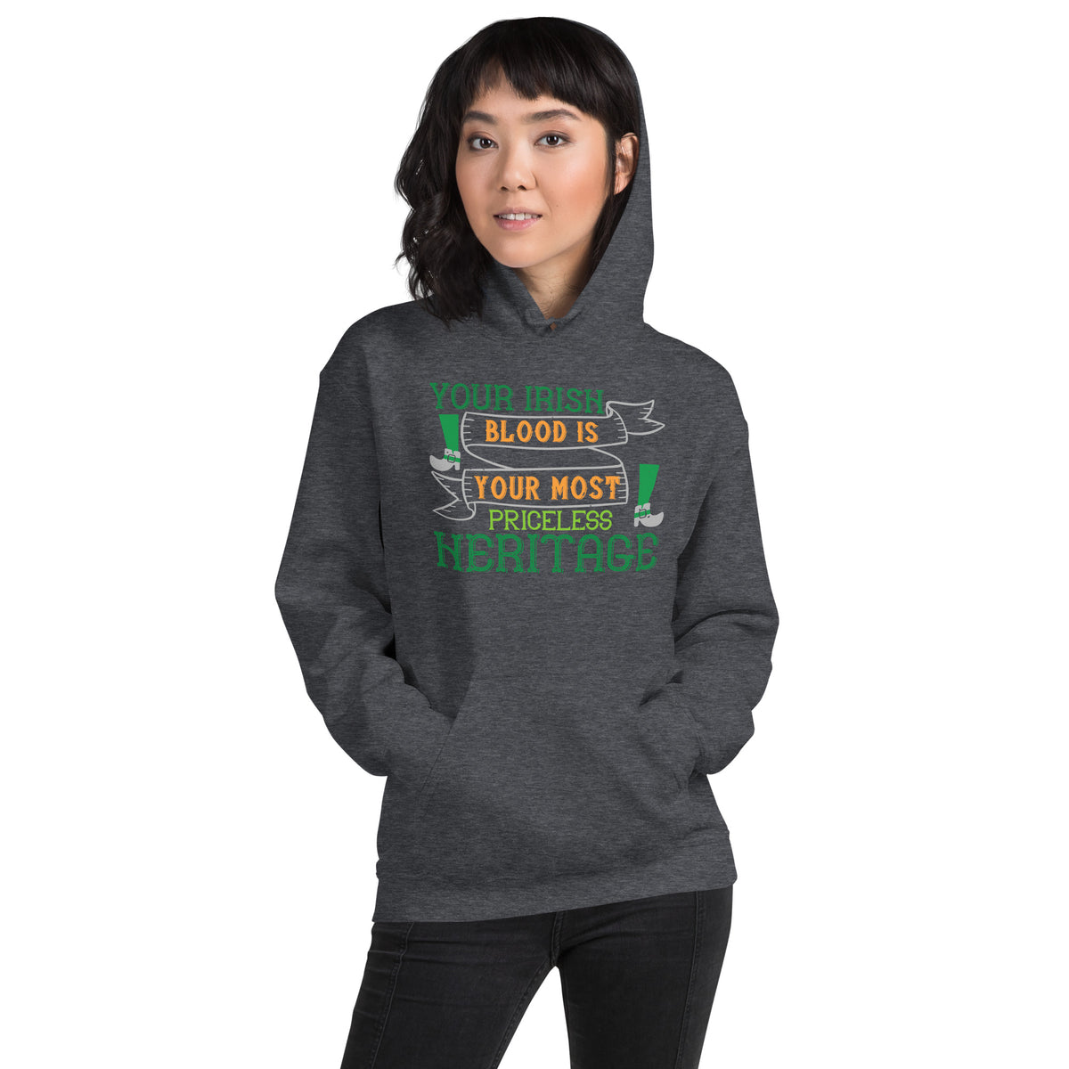 Your Irish Blood Is Your Most Priceless Heritage St. Patrick's Day Unisex Hoodie