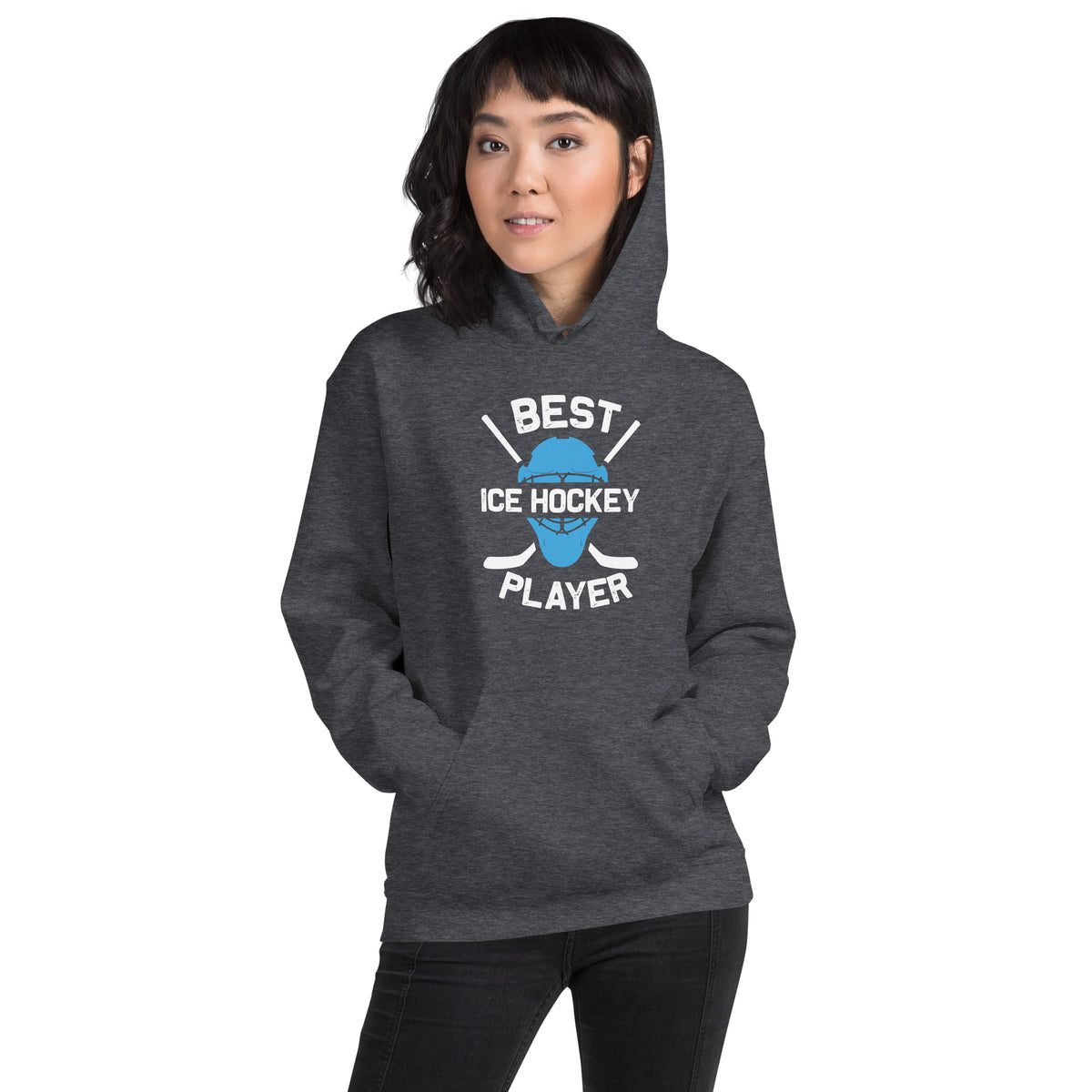 Best Ice Hockey Player Unisex Hoodie
