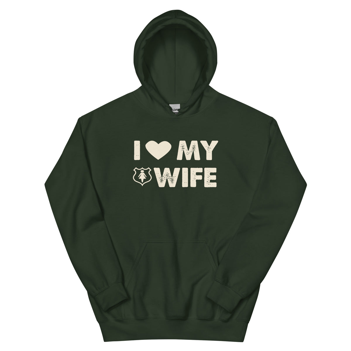 I Love My Wife Unisex Hoodie