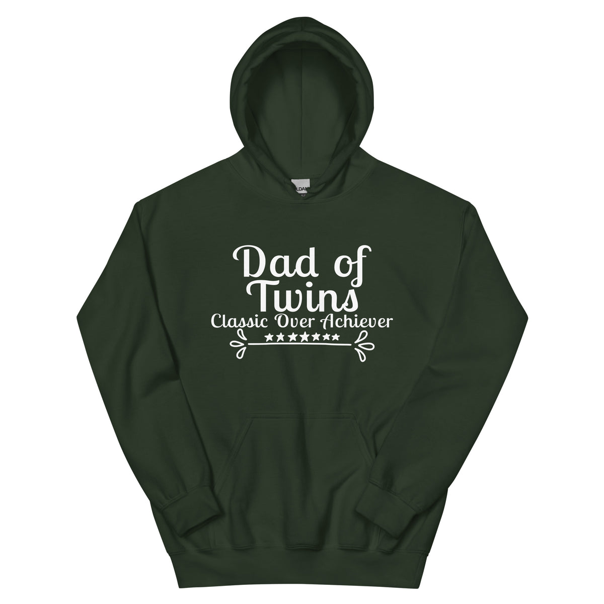 Dad of Twins Classic Over Achiever Unisex Hoodie