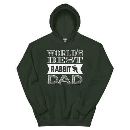 World's Best Rabbit Dad Unisex Hoodie