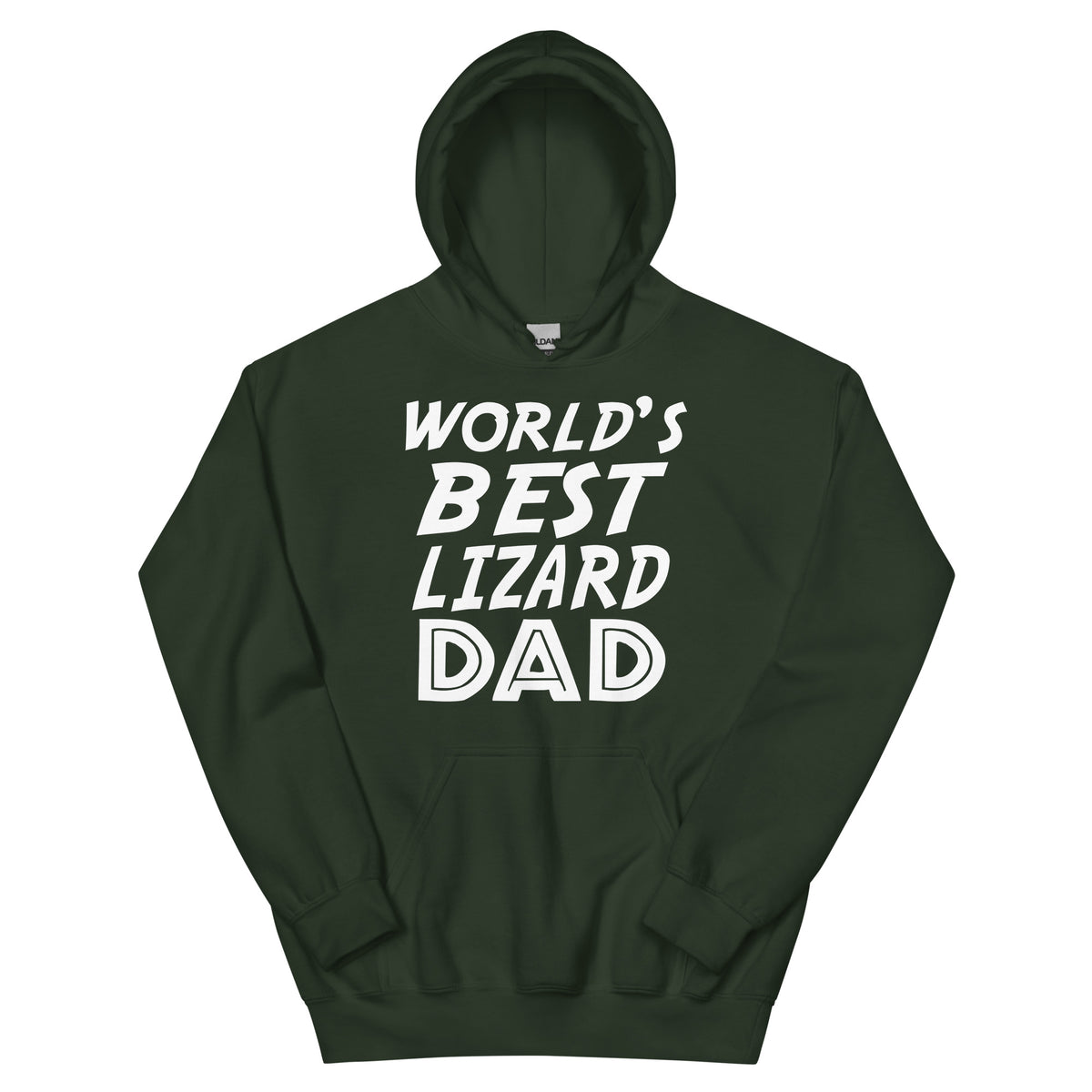 World's Best Lizard Dad Unisex Hoodie