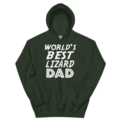World's Best Lizard Dad Unisex Hoodie