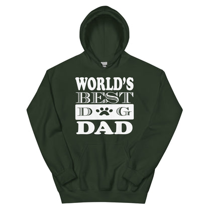 World's Best Dog Dad Unisex Hoodie