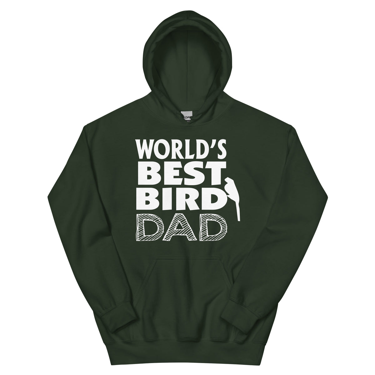 World's Best Bird Dad Unisex Hoodie