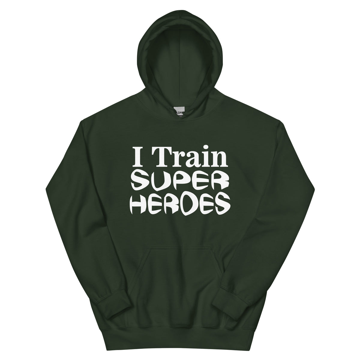 I Train Super Heroes Unisex Hoodie