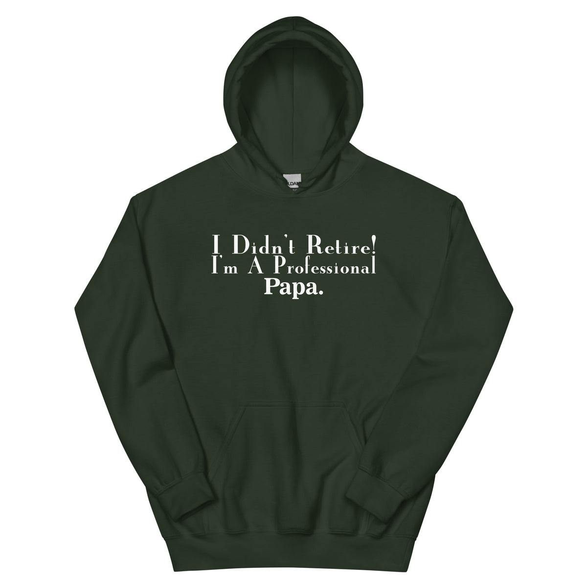 I Didn't Retire, I'm a Professional Papa Unisex Hoodie