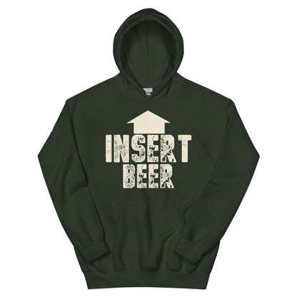 Insert Beer Unisex Hoodie